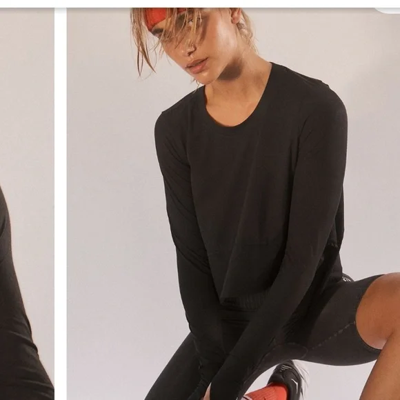 free people movement black long sleeve shirt! - Picture 6 of 6